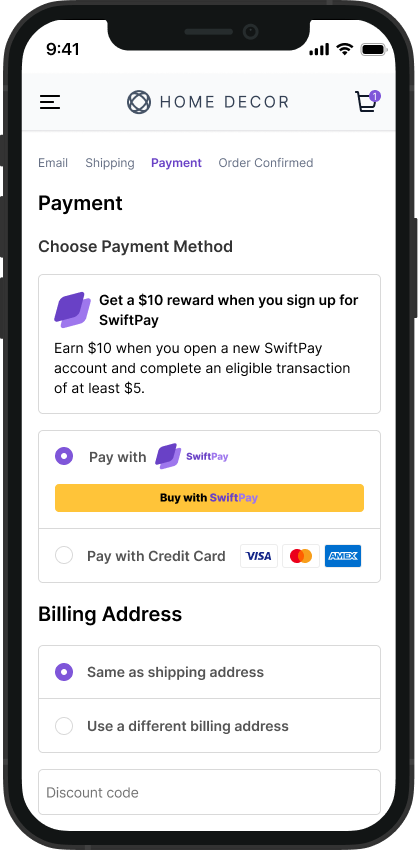 Payments Example 1
