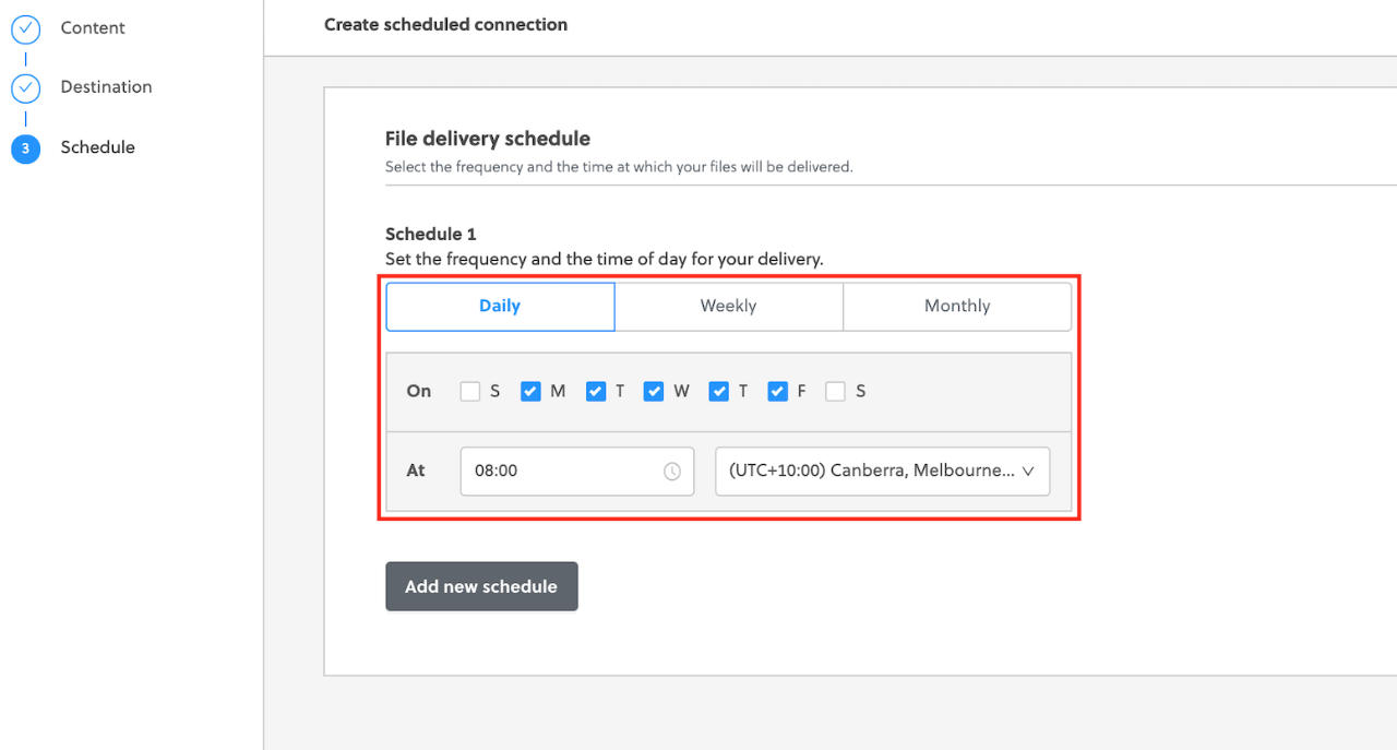 Referral Export Via Client SFTP